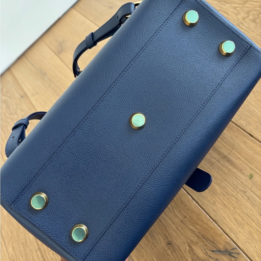 Like New Senreve Marine Blue Maestra (Minimalist Design & Structured Shape) - Picture 12 of 13